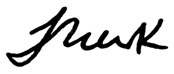 Frank Carter's signature